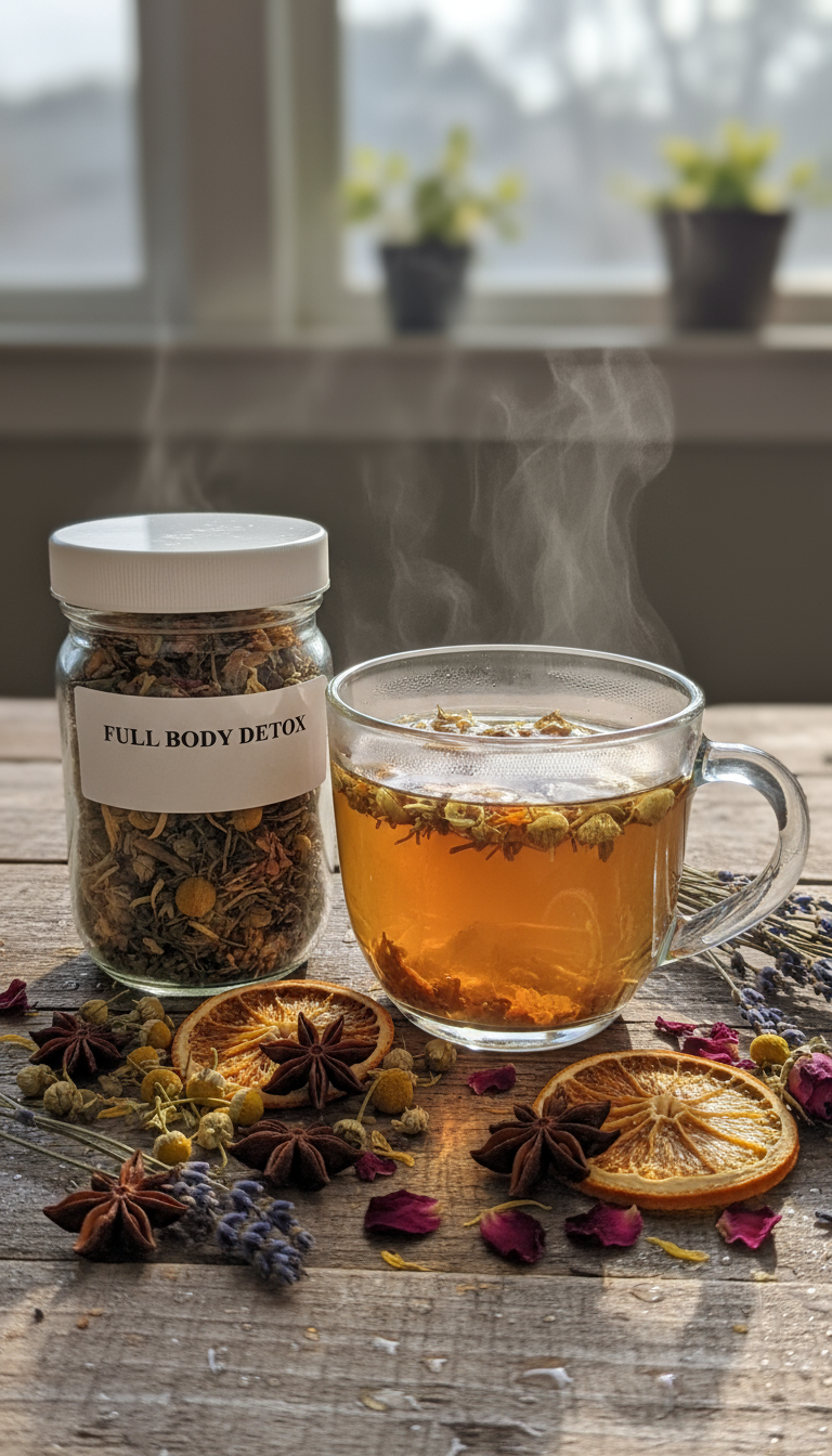 FULL BODY DETOX HERBAL TEA BLEND