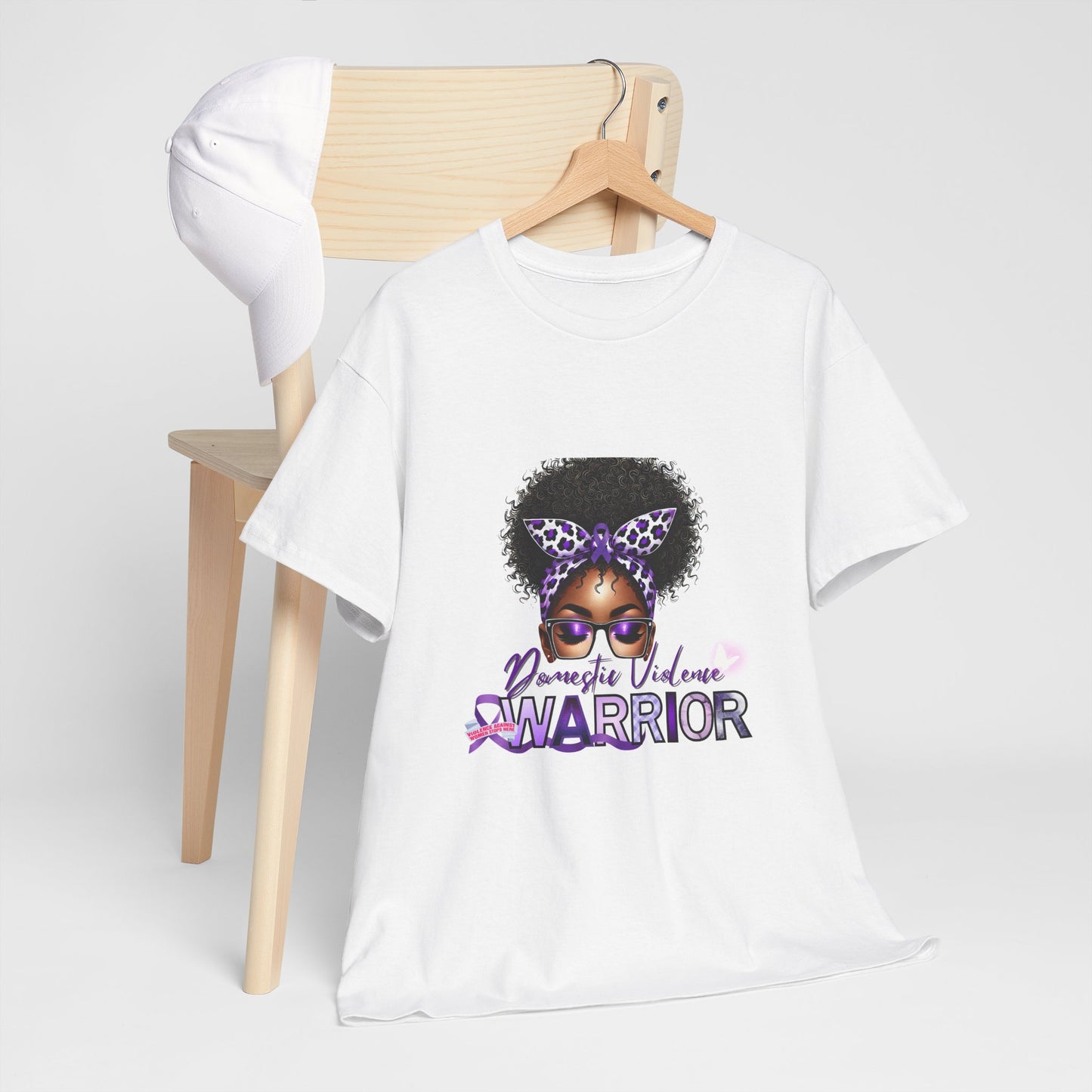 Domestic Violence Warrior Cotton T-Shirt