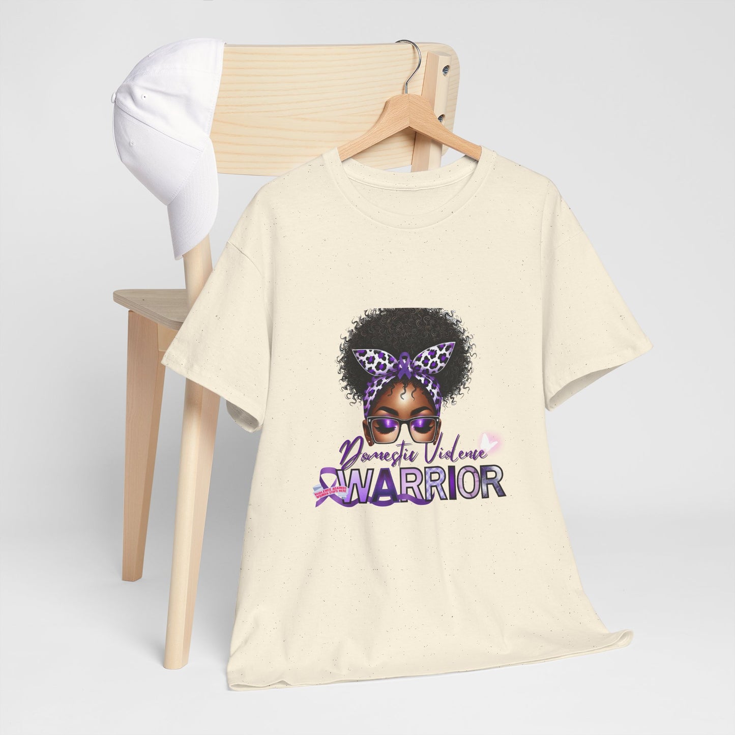 Domestic Violence Warrior Cotton T-Shirt