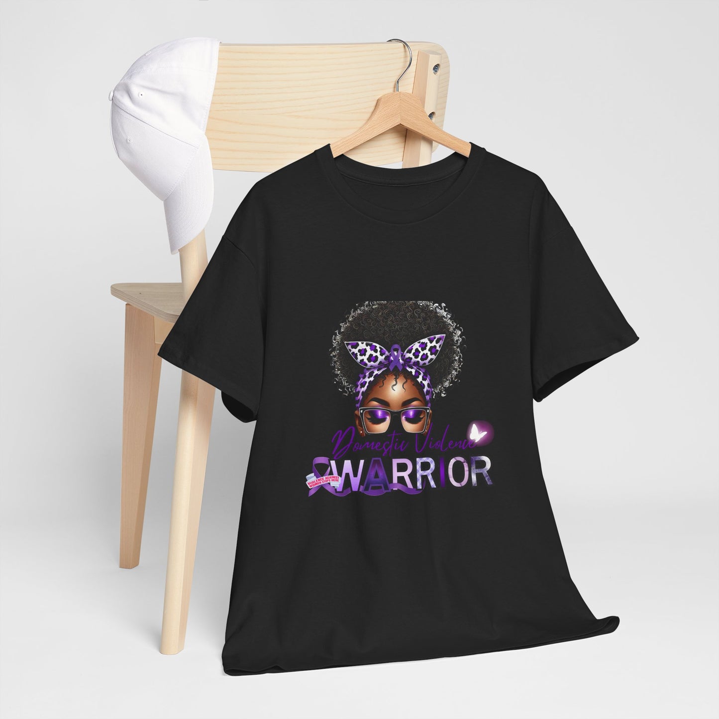 Domestic Violence Warrior Cotton T-Shirt