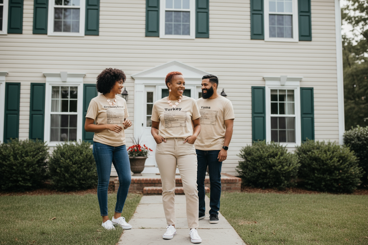 HOLIDAY MEAL T-SHIRTS