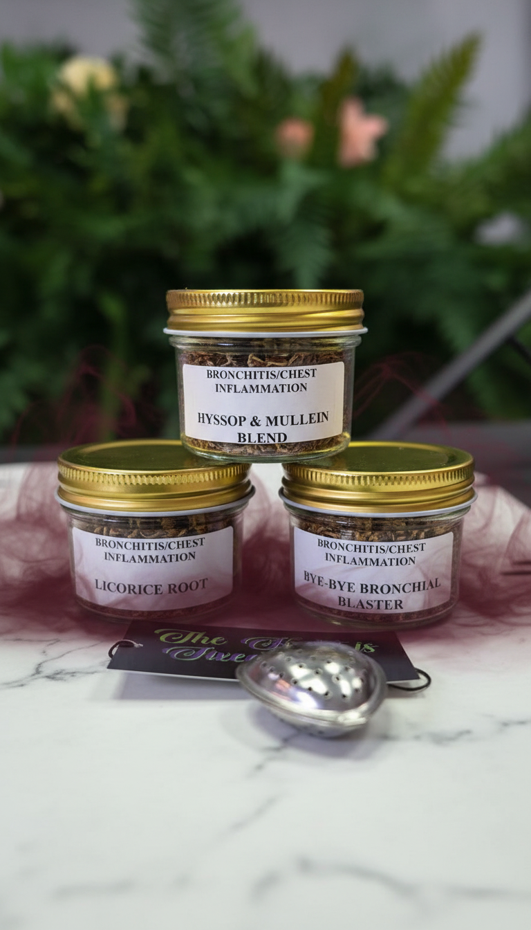 BRONCHITIS/CHEST INFLAMATION WELLNESS SOLUTION KIT